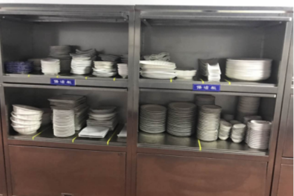 消毒保洁柜管理（清洁后分类摆放）